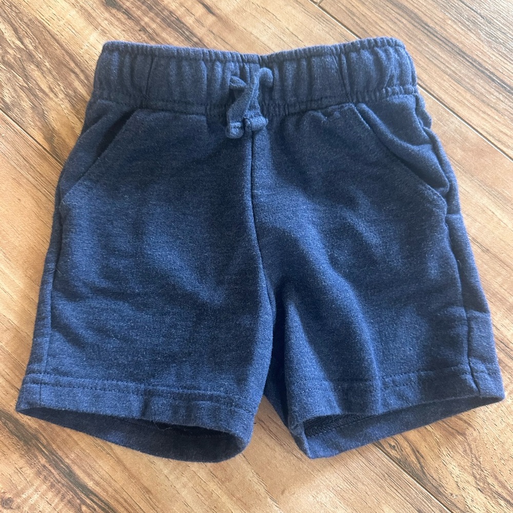 Navy Blue Kids Shorts